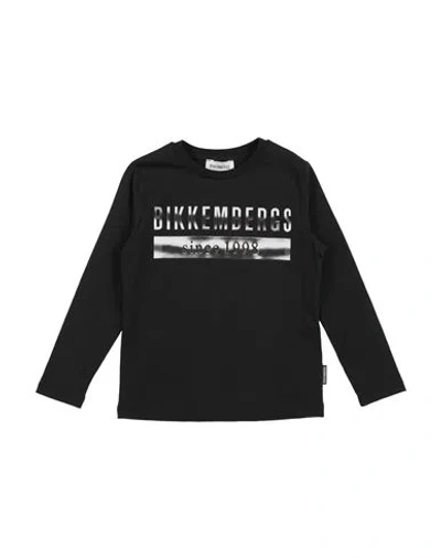 Bikkembergs Babies'  Toddler Boy T-shirt Black Size 5 Cotton