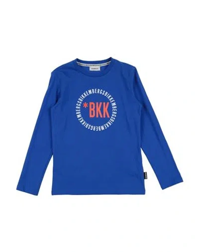 Bikkembergs Babies'  Toddler Boy T-shirt Blue Size 5 Cotton