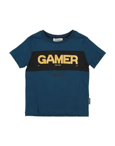 Bikkembergs Babies'  Toddler Boy T-shirt Deep Jade Size 4 Cotton