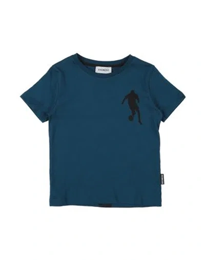 Bikkembergs Babies'  Toddler Boy T-shirt Deep Jade Size 5 Cotton In Green
