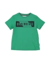 Bikkembergs Toddler Boy T-shirt Green Size 3 Cotton In Green