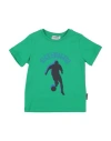 Bikkembergs Toddler Boy T-shirt Green Size 4 Cotton In Green