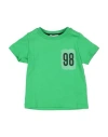 Bikkembergs Toddler Boy T-shirt Green Size 5 Cotton In Green