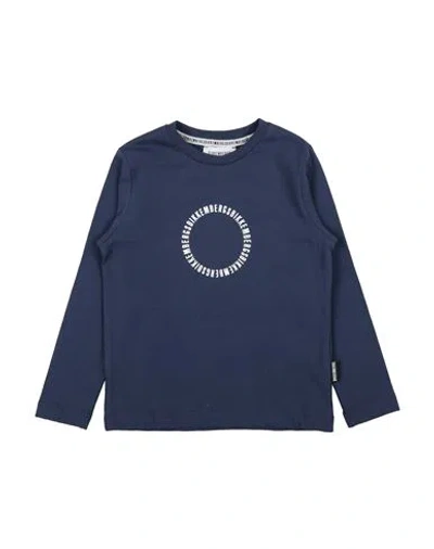Bikkembergs Babies'  Toddler Boy T-shirt Navy Blue Size 4 Cotton
