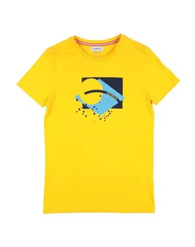 Bikkembergs Babies'  Toddler Boy T-shirt Ocher Size 5 Cotton In Yellow