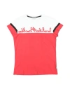 Bikkembergs Toddler Boy T-shirt Red Size 5 Cotton In Red