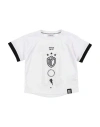 Bikkembergs Toddler Boy T-shirt White Size 3 Polyester In White