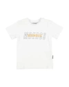Bikkembergs Newborn Boy T-shirt White Size 0 Cotton In White