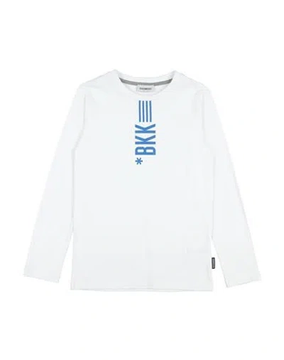 Bikkembergs Kids'  Toddler Boy T-shirt White Size 4 Cotton