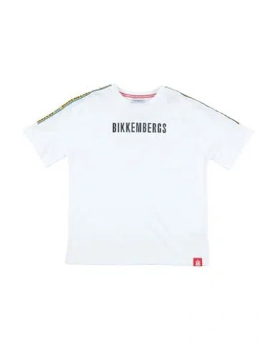 Bikkembergs Babies'  Toddler Boy T-shirt White Size 4 Cotton