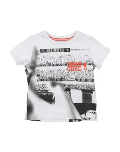 Bikkembergs Babies'  Toddler Boy T-shirt White Size 5 Cotton