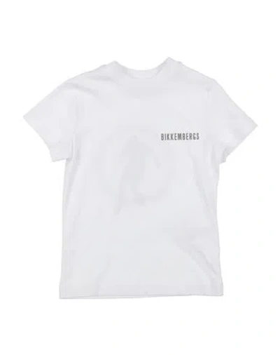 Bikkembergs Babies'  Toddler Boy T-shirt White Size 5 Cotton