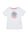 Bikkembergs Toddler Boy T-shirt White Size 5 Cotton In White