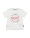 Bikkembergs Toddler Boy T-shirt White Size 5 Cotton In White