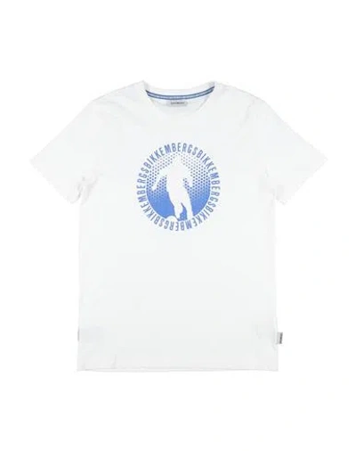 Bikkembergs Babies'  Toddler Boy T-shirt White Size 5 Cotton