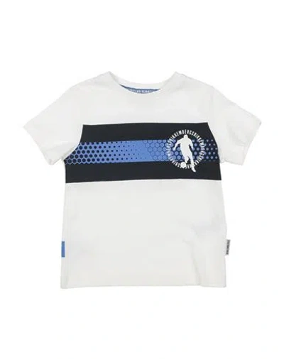 Bikkembergs Babies'  Toddler Boy T-shirt White Size 5 Cotton