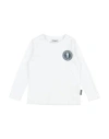 Bikkembergs Toddler Boy T-shirt White Size 5 Cotton In White