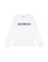 Bikkembergs Babies'  Toddler Boy T-shirt White Size 5 Cotton
