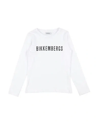 Bikkembergs Babies'  Toddler Boy T-shirt White Size 5 Cotton