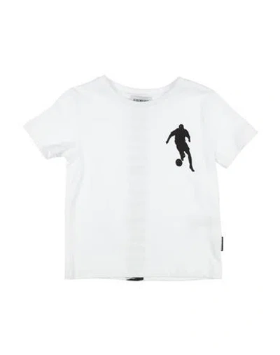 Bikkembergs Babies'  Toddler Boy T-shirt White Size 5 Cotton