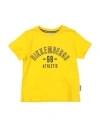Bikkembergs Toddler Boy T-shirt Yellow Size 4 Cotton In Yellow