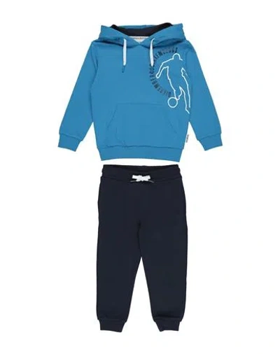 Bikkembergs Babies'  Toddler Boy Tracksuit Azure Size 4 Cotton In Blue
