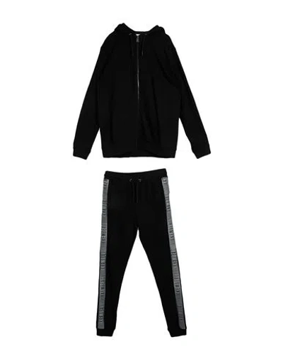 Bikkembergs Babies'  Toddler Boy Tracksuit Black Size 4 Cotton In Multi