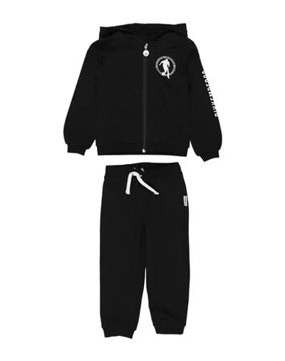Bikkembergs Babies'  Toddler Boy Tracksuit Black Size 4 Cotton, Elastane