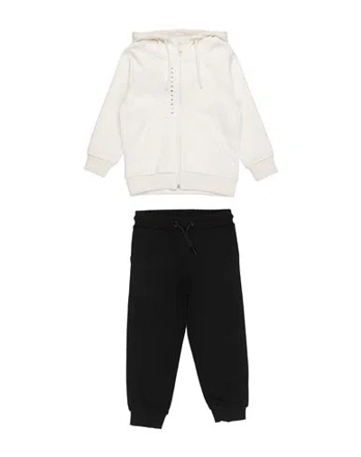 Bikkembergs Babies'  Toddler Boy Tracksuit Ivory Size 4 Cotton In White