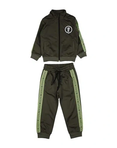 Bikkembergs Babies'  Toddler Boy Tracksuit Military Green Size 4 Polyester