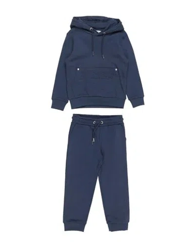 Bikkembergs Babies'  Toddler Boy Tracksuit Navy Size 4 Cotton In Blue