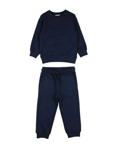 Bikkembergs Babies'  Toddler Boy Tracksuit Navy Size 5 Cotton In Blue