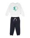 Bikkembergs Toddler Boy Tracksuit White Size 3 Cotton, Elastane In White
