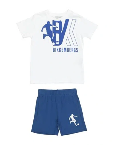 Bikkembergs Babies'  Toddler Boy Tracksuit White Size 3 Cotton In Multi