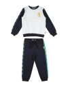 Bikkembergs Toddler Boy Tracksuit White Size 4 Cotton, Elastane In Black