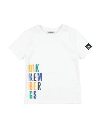 Bikkembergs Babies'  Toddler Boy T-shirt White Size 5 Cotton