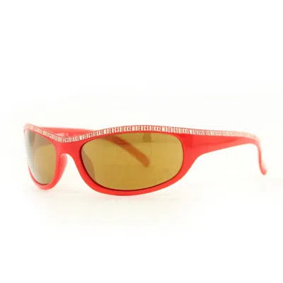 Bikkembergs Unisex Sunglasses  Bk-51105 Gbby2 In Red