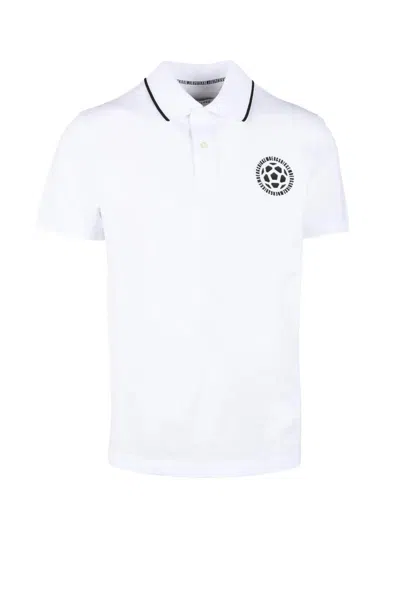 Bikkembergs White Classic Stretch Polo Shirt
