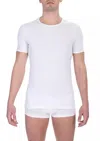Bikkembergs White Cotton T-shirt