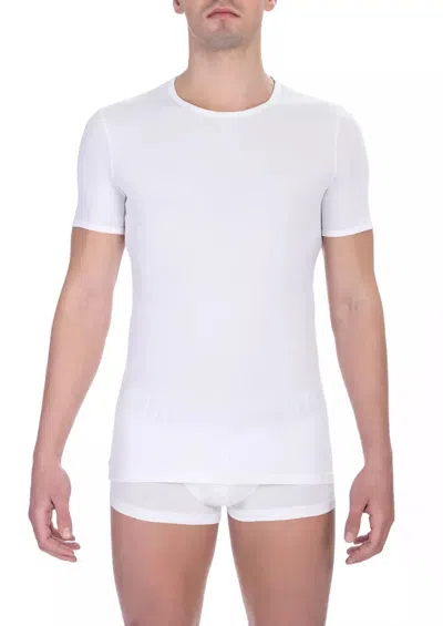 Bikkembergs White Cotton T-shirt