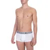 Bikkembergs White Cotton Underwear