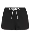 Bikkembergs Woman Shorts & Bermuda Shorts Black Size S Polyester, Cotton In Black