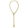 Biko Women's Axel Convertible Lariat Gold In Gold