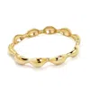 Biko Women's Contour Bangle - Gold In Gold