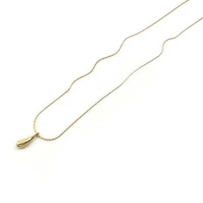 Biko Women's Droplet Pendant - Single - Gold