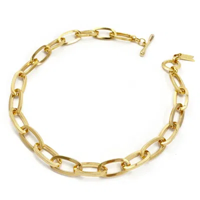 Biko Women's Essential Chainlink Collar - Gold