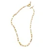 Biko Fine Chainlink Collar - Gold