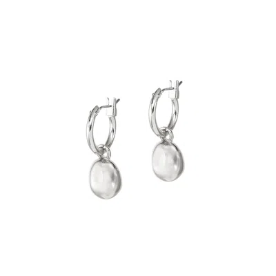 Biko Women's Galina 2-in-1 Hoops Mini Silver