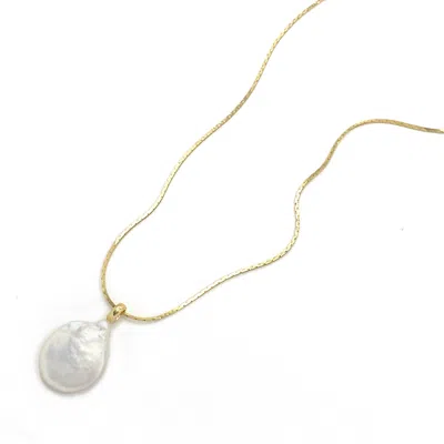 Biko Women's Lustre Pendant - Gold