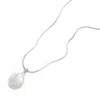 Biko Women's Lustre Pendant - Silver In Silver